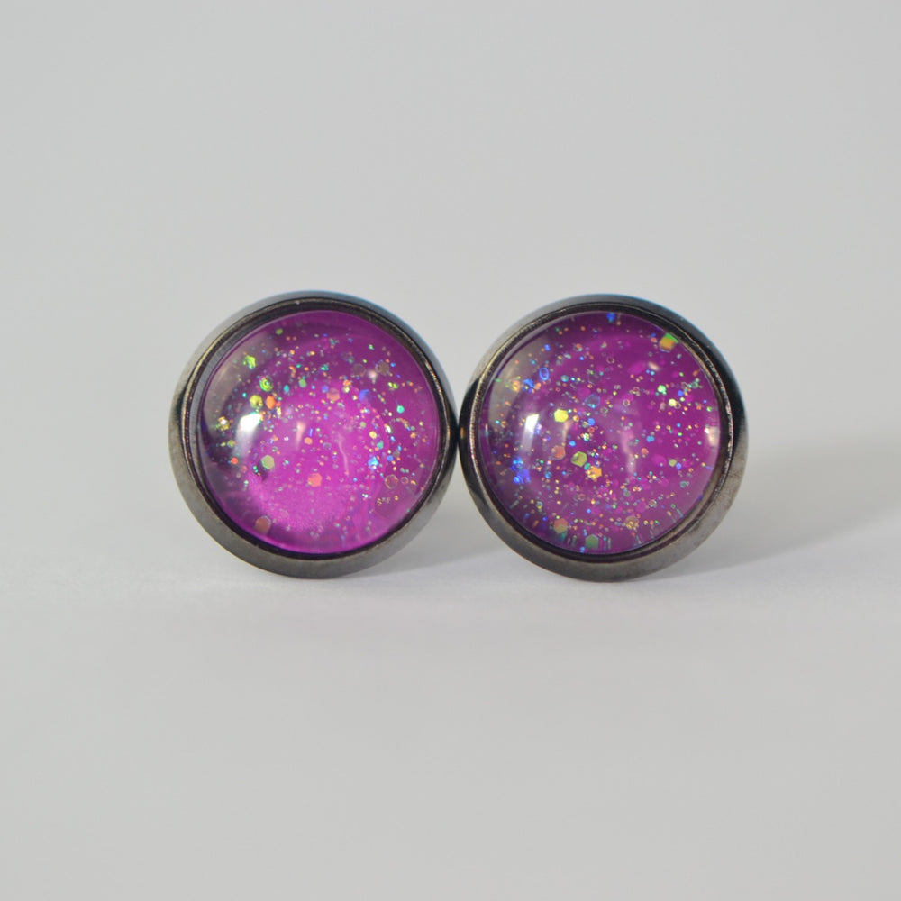 Purple Rain Earrings