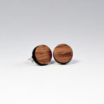 Wood Stud Earrings