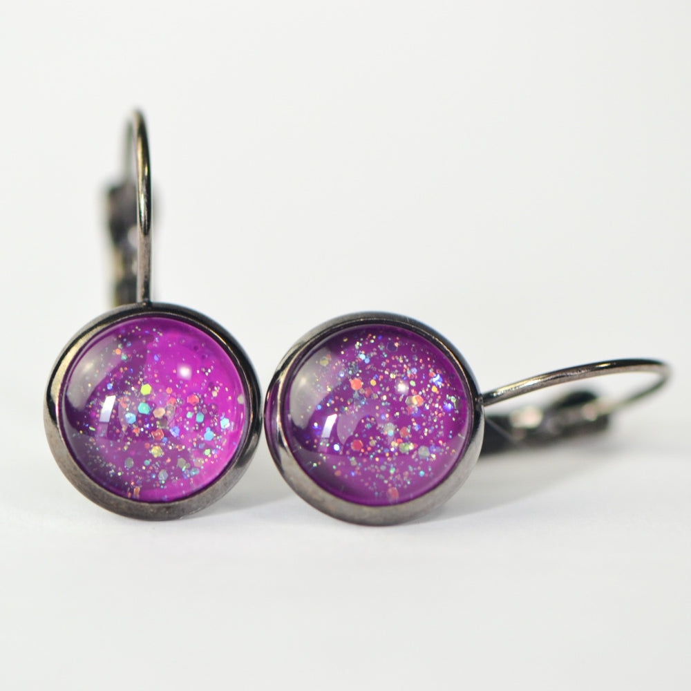 Purple Rain Earrings